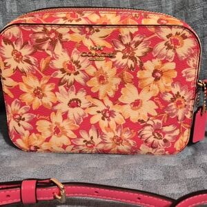 Coach Vibrant Floral Crossbody Bag